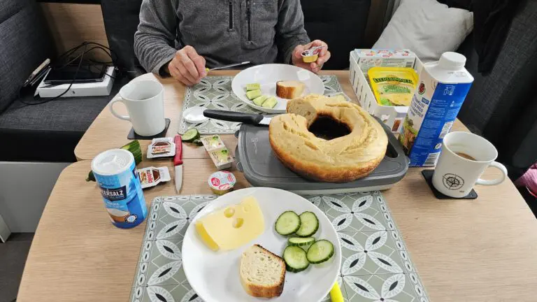 2. Tag auf dem Camping